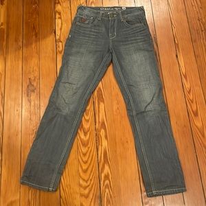 Guess Gray Stone-Washed Jeans